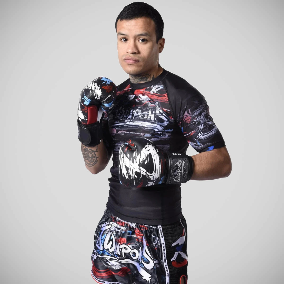 Black 8 Weapons Cut Like A Blade 2.0 Boxing Gloves - Image 9