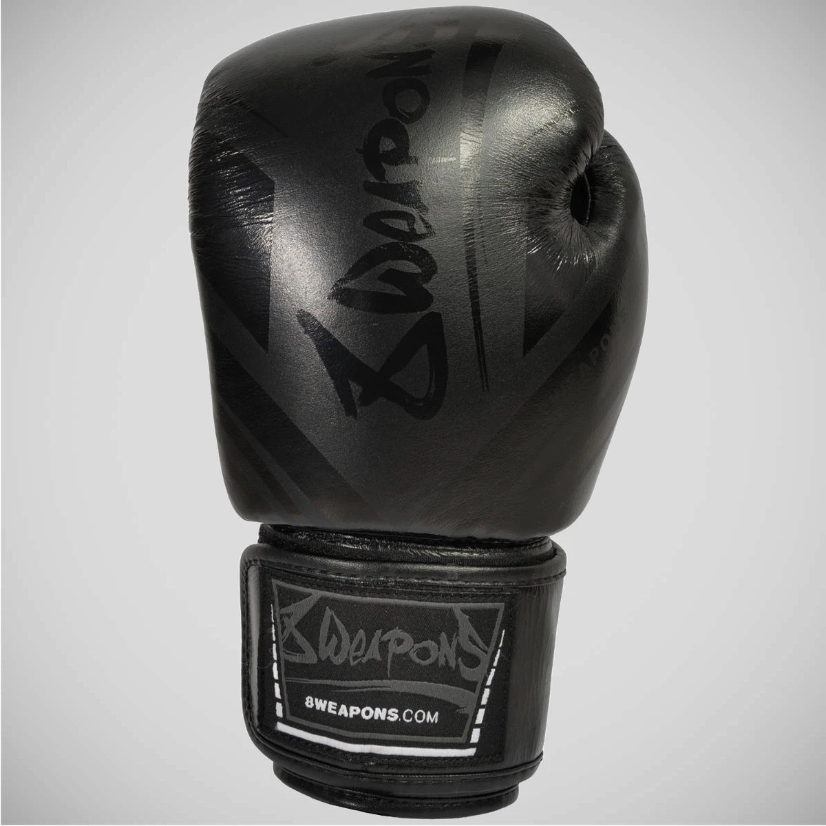 Black 8 Weapons Shift Matt Boxing Gloves - Image 2