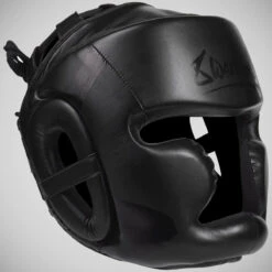 Black/Black 8 Weapons Unlimited Head Guard