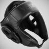 Black/Black Venum Challenger Open Face Head Guard