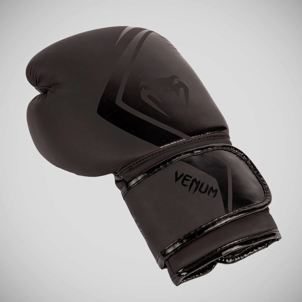 Black/Black Venum Contender 2.0 Boxing Gloves - Image 3