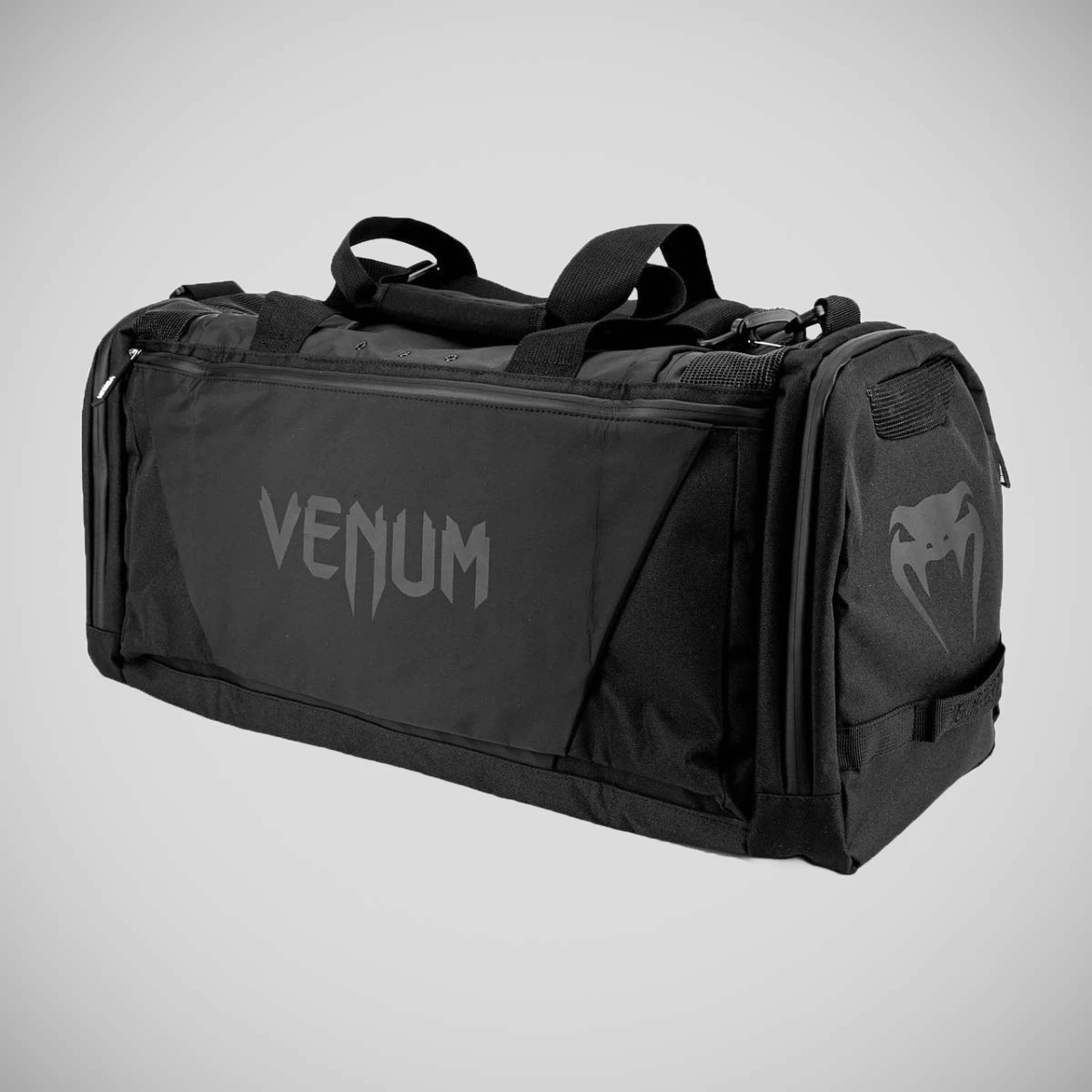 Black/Black Venum Trainer Lite Evo Sports Bag - Image 3