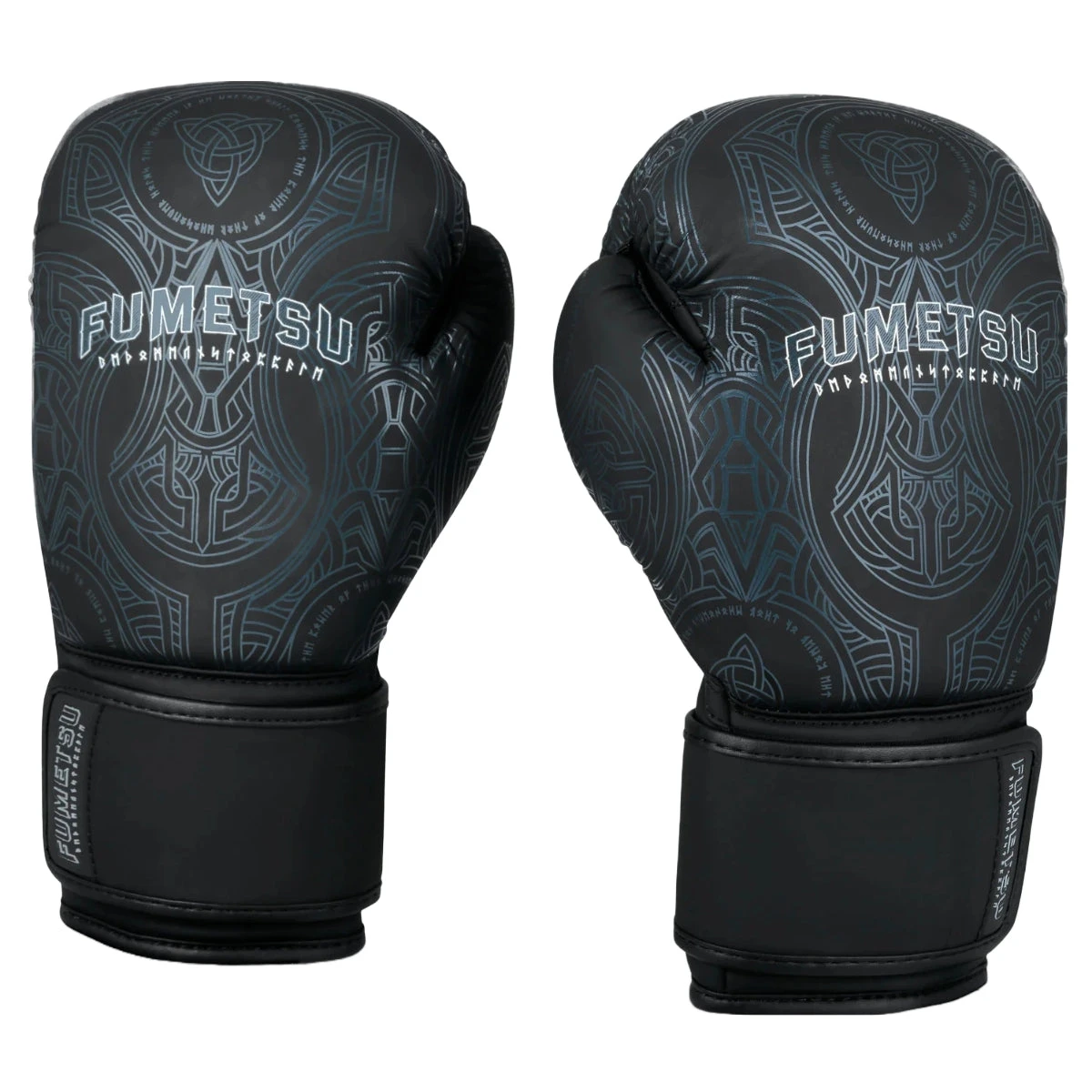 Black/Blue Fumetsu Mjolnir Boxing Gloves - Image 6