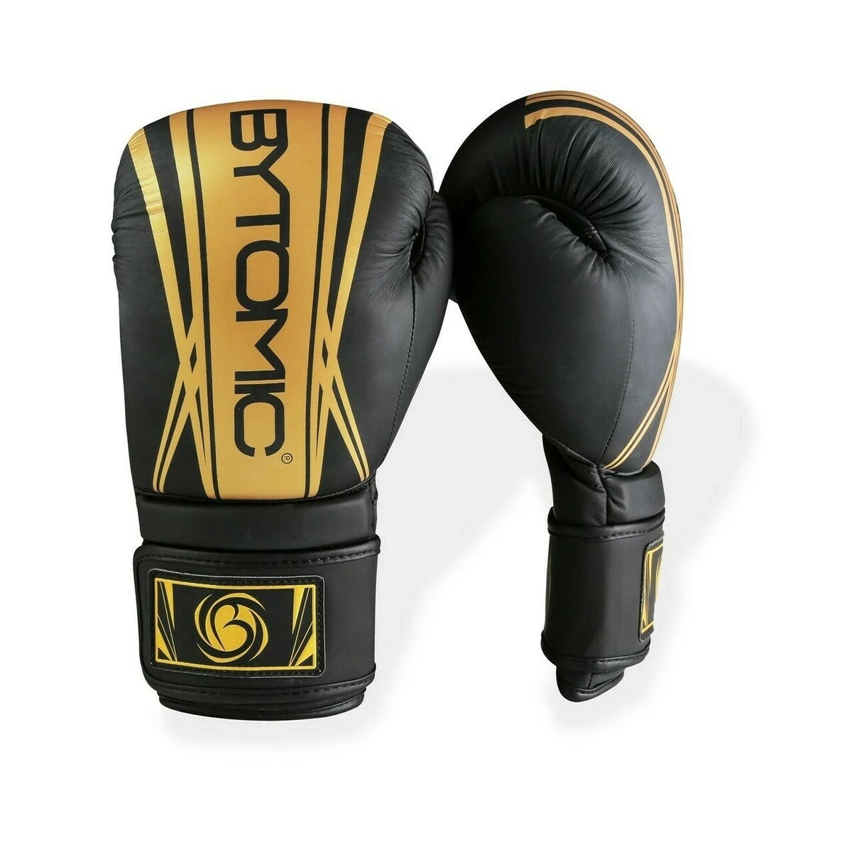 Black/Gold Bytomic Axis V2 Boxing Gloves - Image 4