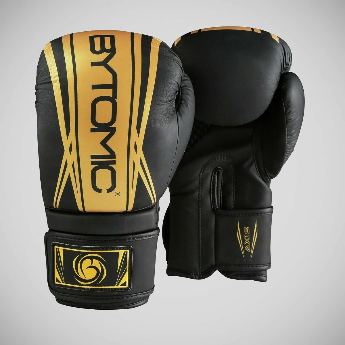 Black/Gold Bytomic Axis V2 Boxing Gloves - Image 2