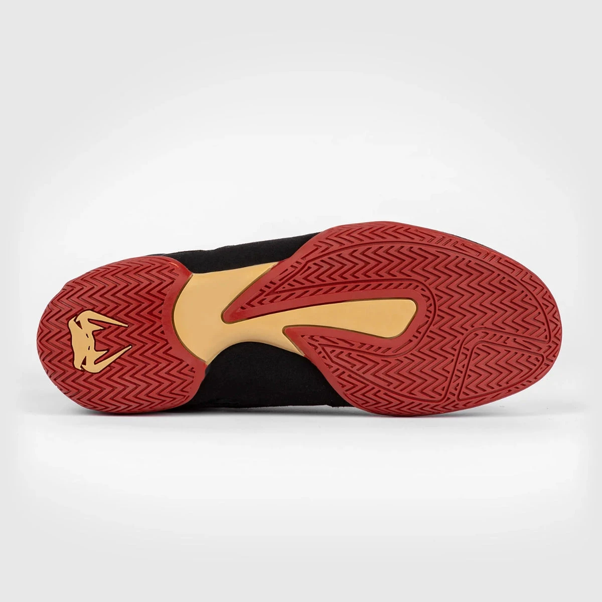 Black/Gold/Red Venum Contender Boxing Shoes - Image 6
