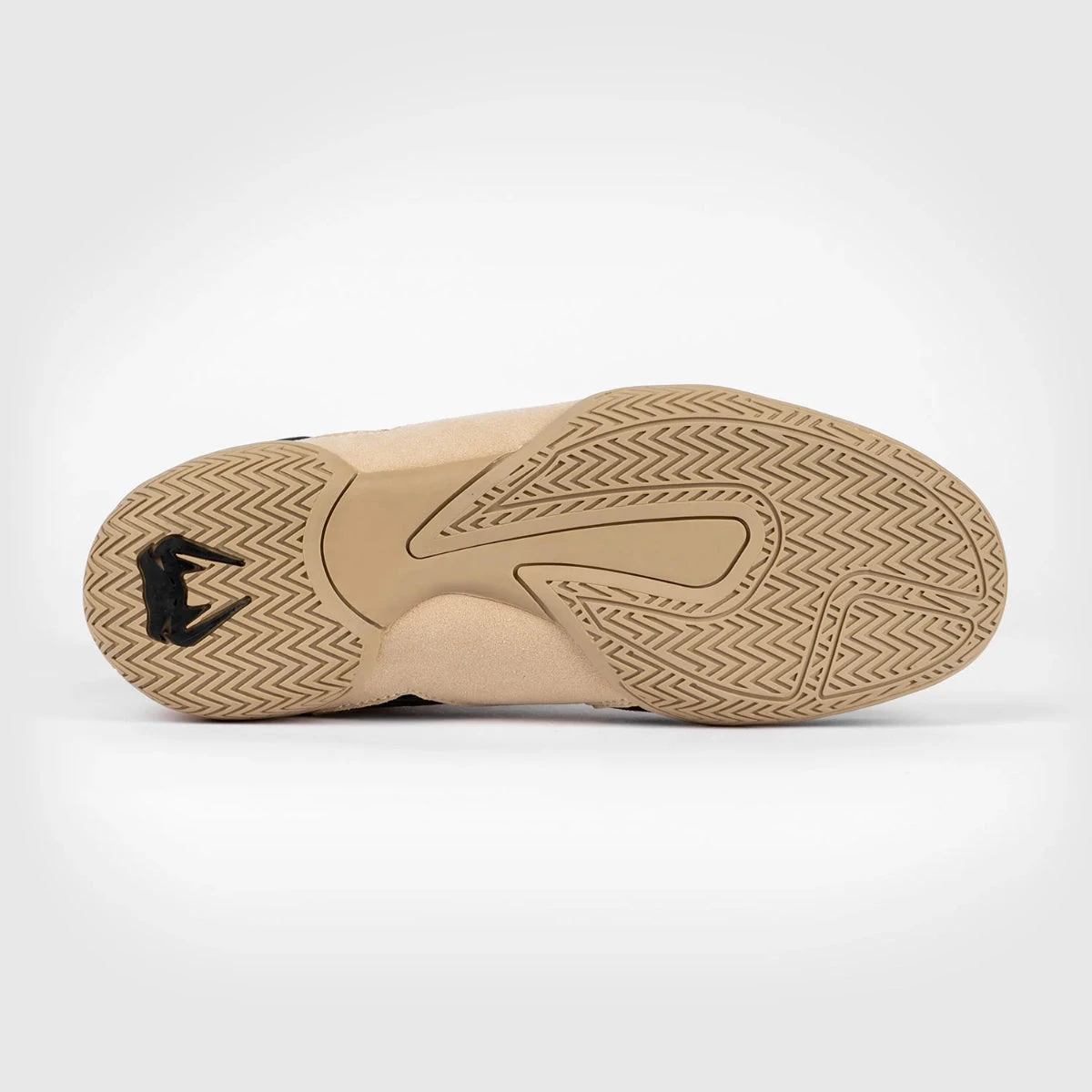 Black/Sand Venum Contender Boxing Shoes - Image 6