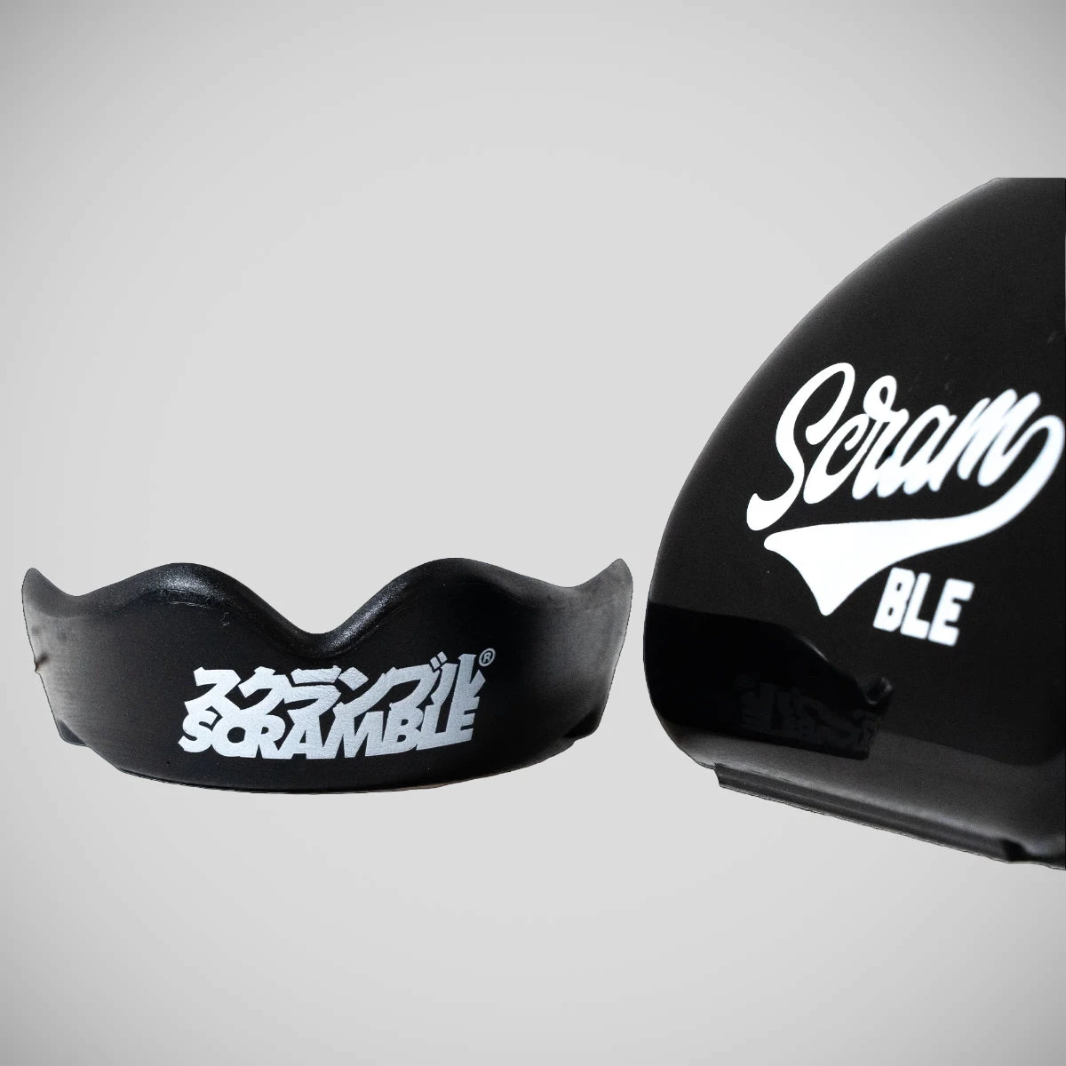 Black Scramble Mouth Gum Shield Guard