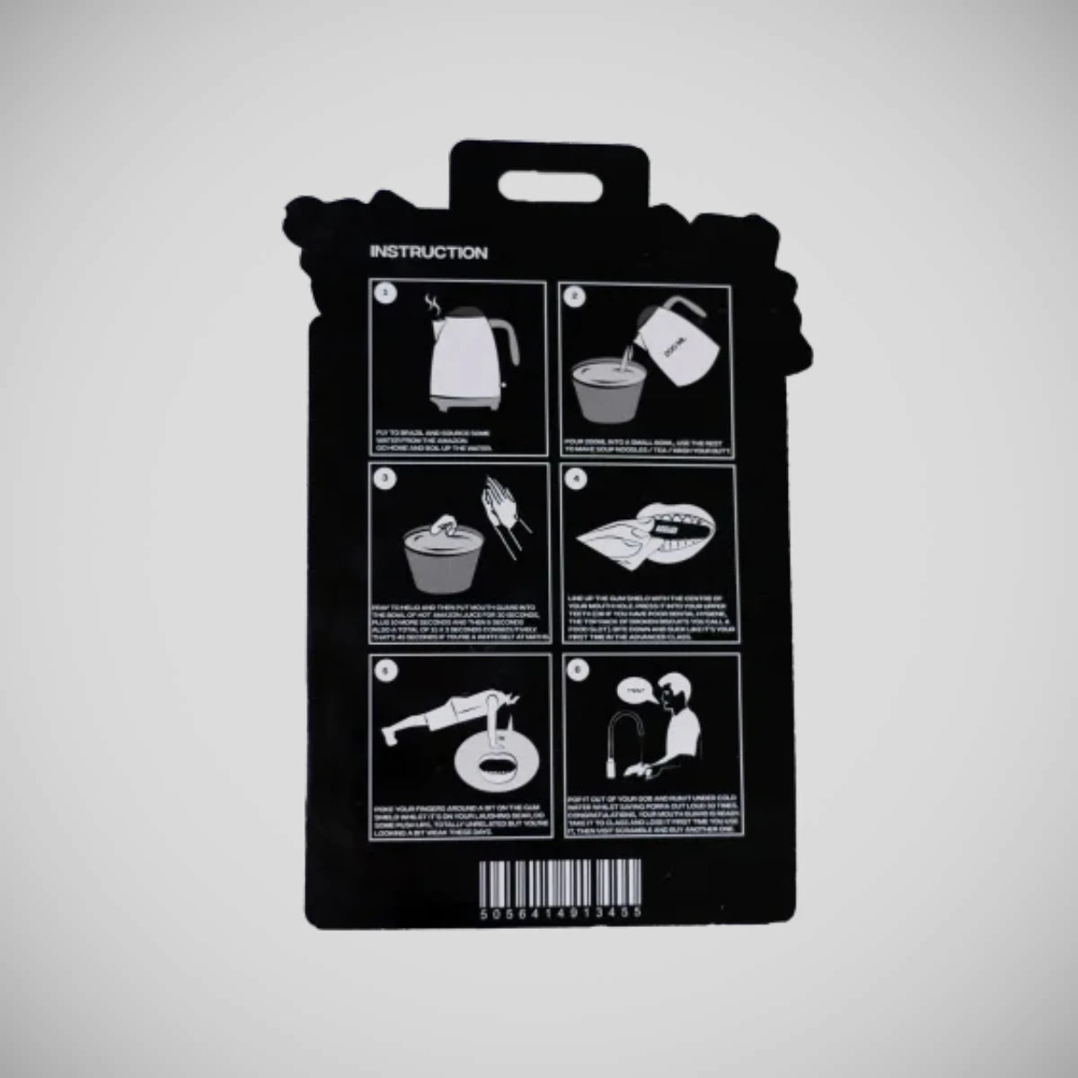 Black Scramble Mouth Gum Shield Guard - Image 6