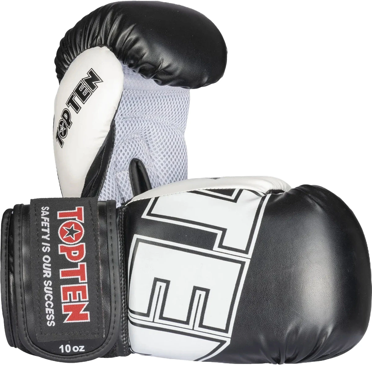 Black Top Ten NK3 Boxing Gloves - Image 2