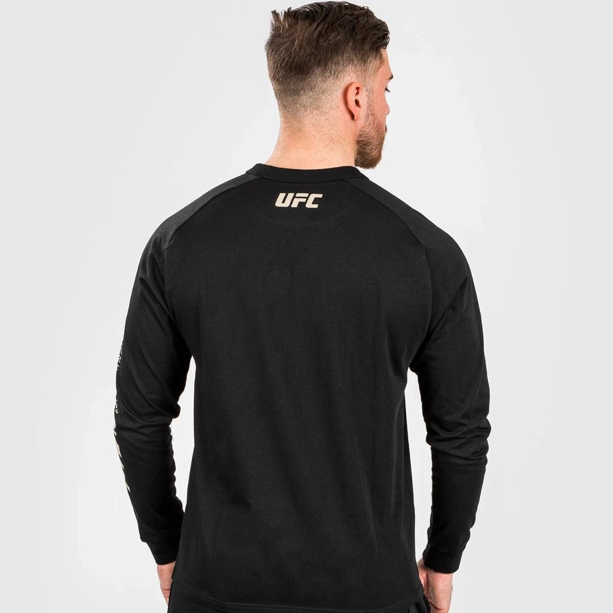 Black Venum UFC Adrenaline Authentic Fight Week Long Sleeve T-Shirt - Image 5