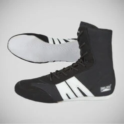 Black/White Pro-Box Classic Boxing Boots