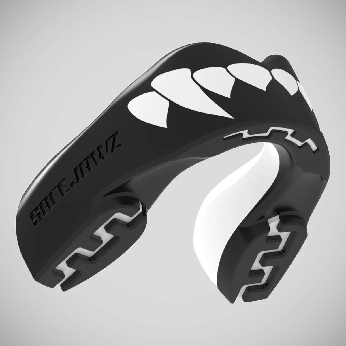 Black/White SafeJawz Extro Fangz Mouth Guard - Image 2
