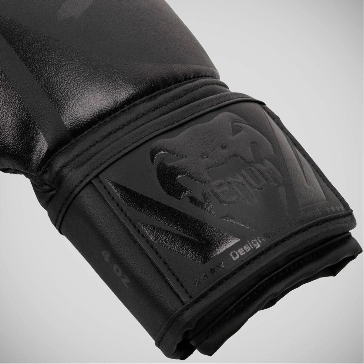 Black/Black Venum Challenger 2.0 Kids Boxing Gloves - Image 4