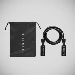 Black Fairtex Ball Bearing Skipping Rope