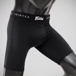 Black Fairtex GC3 Compression Short With Athletic Cup