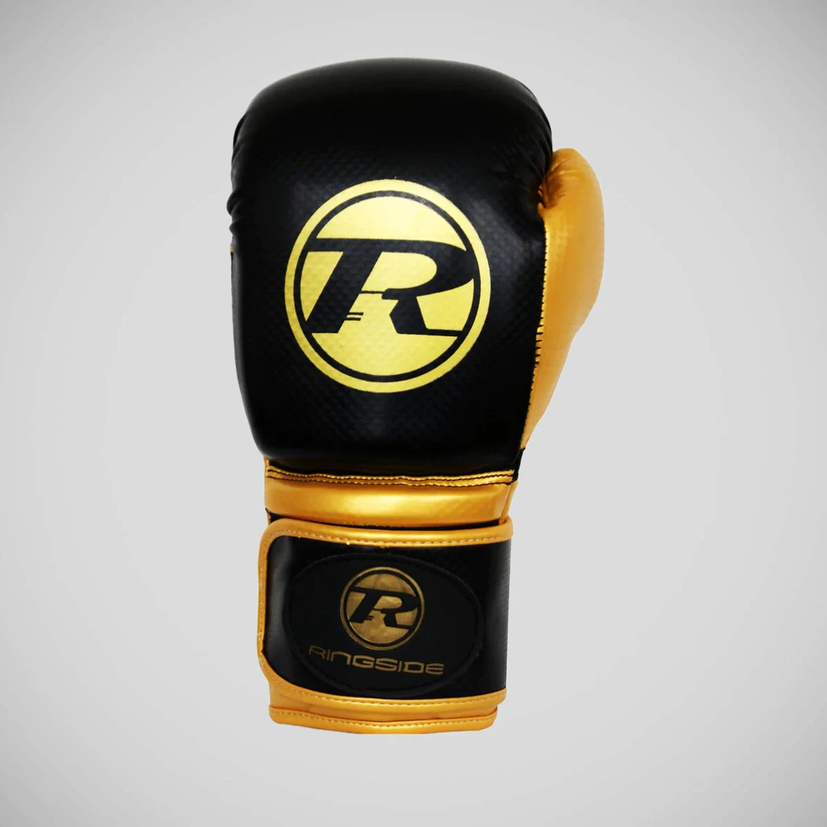 Black/Gold Ringside Pro Fitness Boxing Gloves