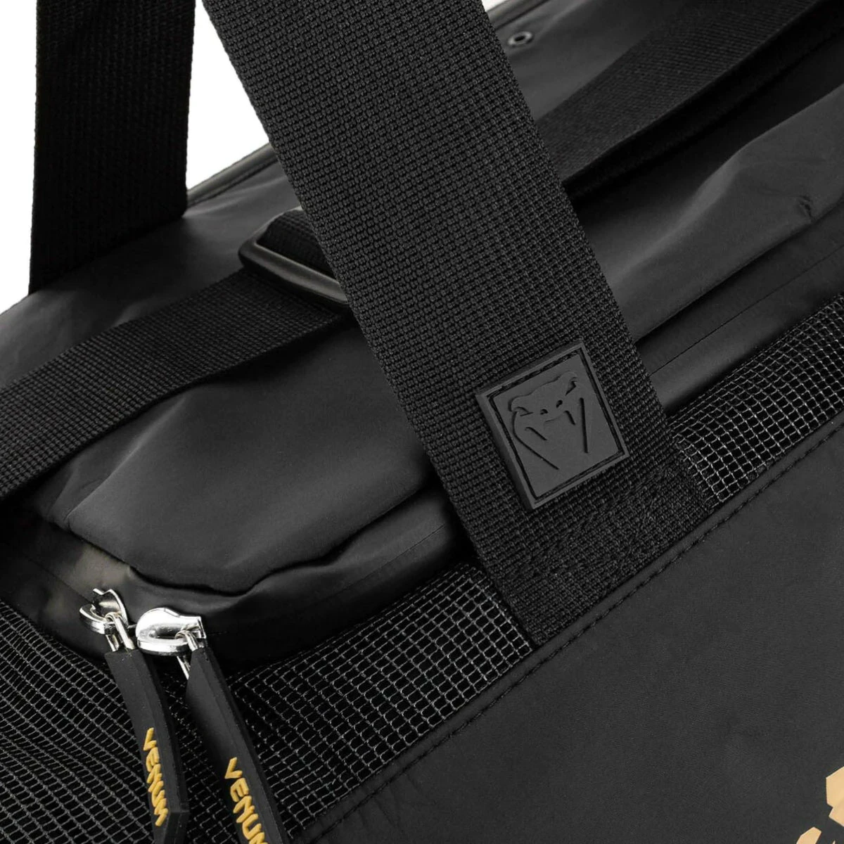 Black/Gold Venum Trainer Lite Evo Sports Bag - Image 5