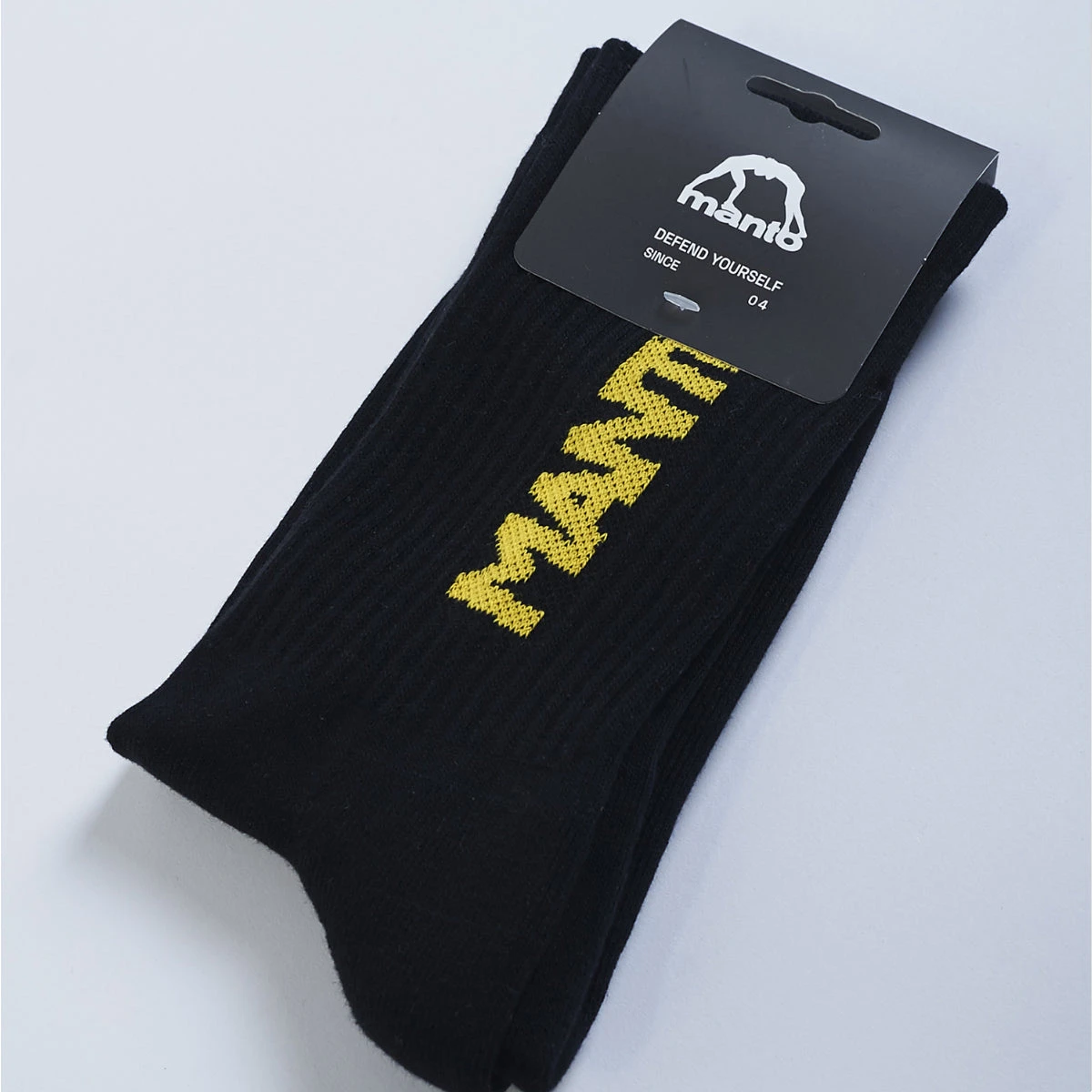Black Manto Logotype 23 Socks - Image 3