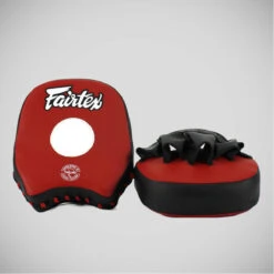 Black/Red Fairtex FMV14 Short Focus Mitts