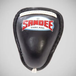 Black Sandee Thai Metal Mens Groin Guard
