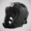 Black Top Ten Fight Head Guard