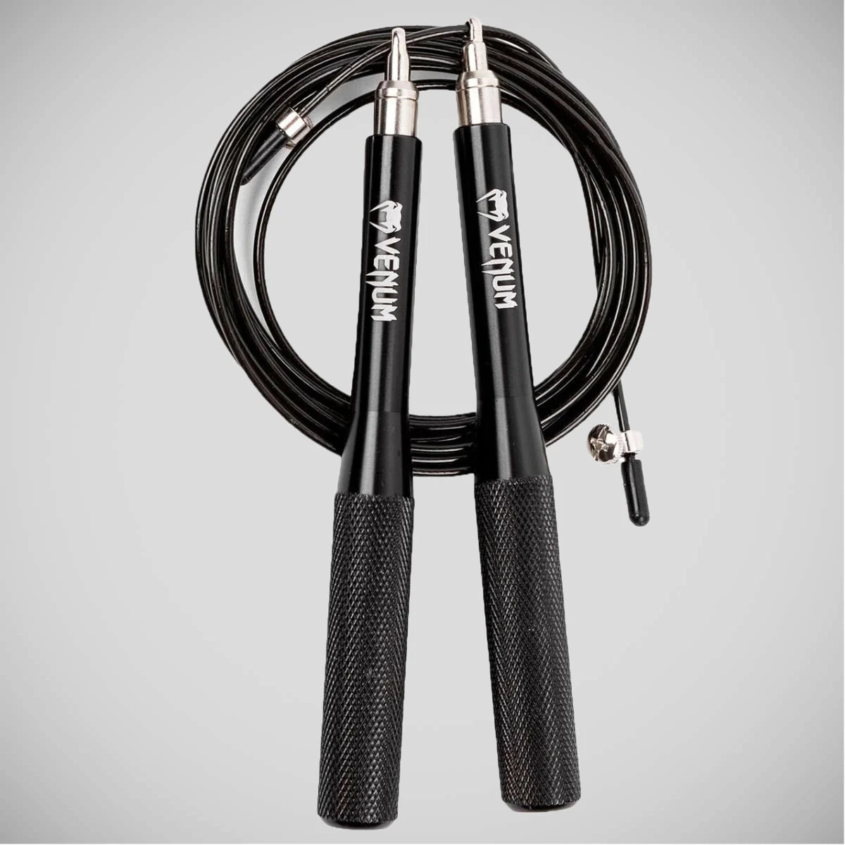 Black Venum Thunder Evo Jump Rope