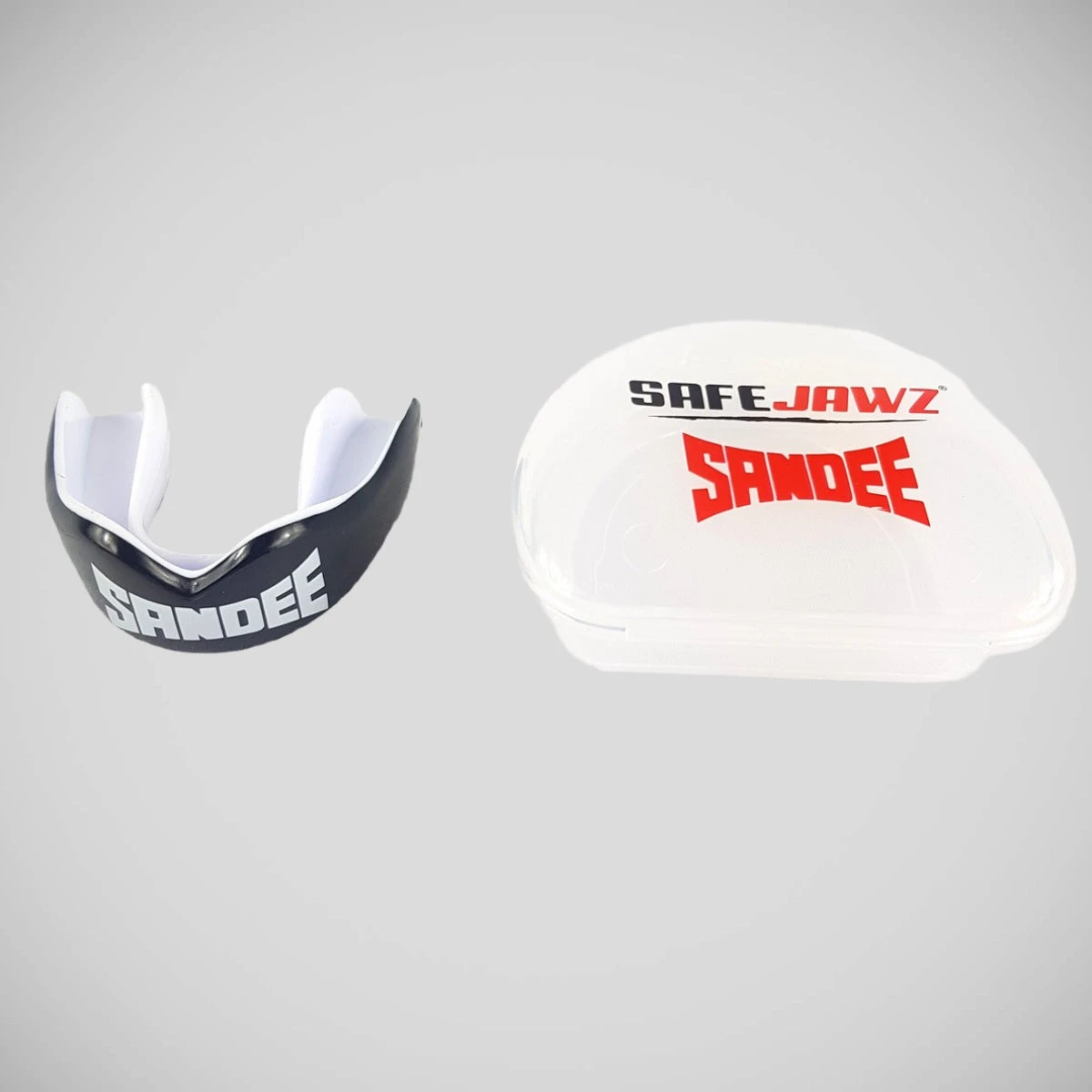 Black/White Sandee Mouth Guard - Image 3