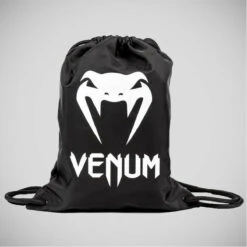 Black/White Venum Classic Drawstring Bag