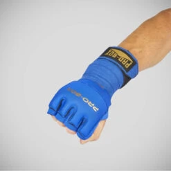 Blue/Gold Pro-Box Gel Hand Wraps
