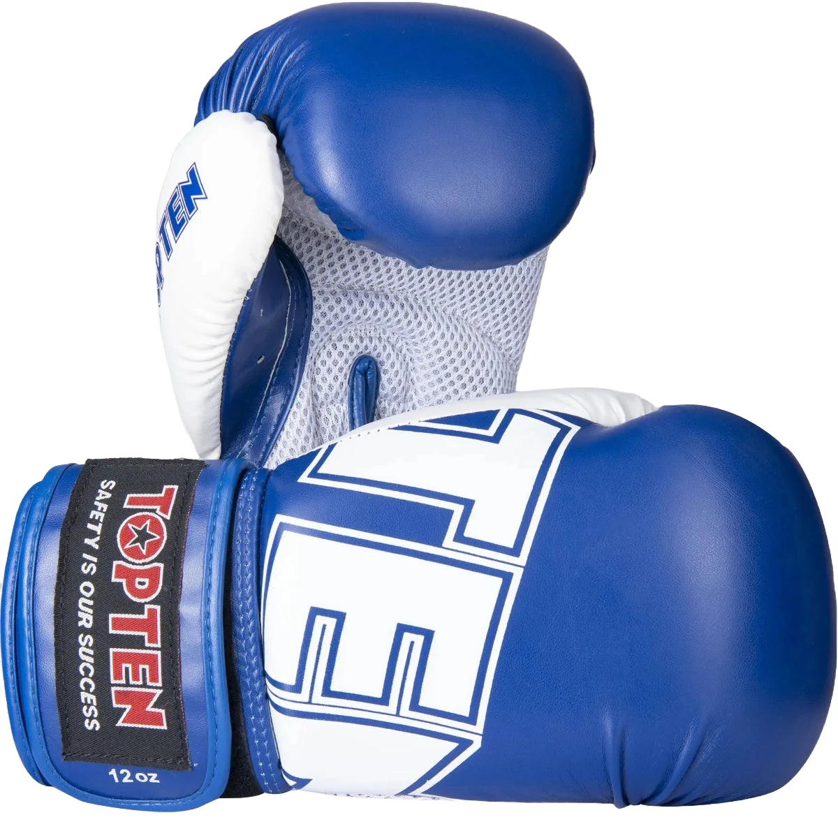 Blue Top Ten NK3 Boxing Gloves - Image 2