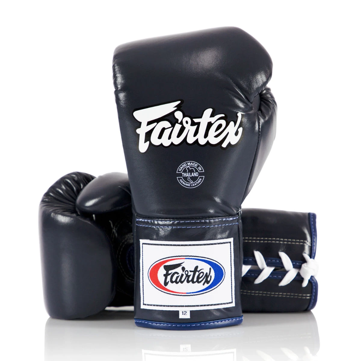 Blue Fairtex BGL6 Lace-Up Gloves - Image 5