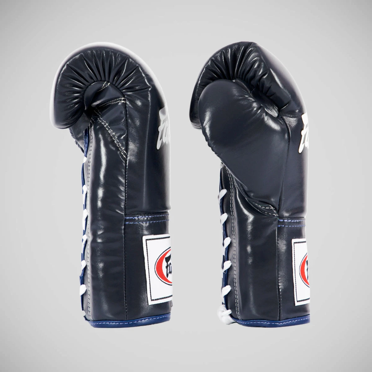 Blue Fairtex BGL6 Lace-Up Gloves - Image 4