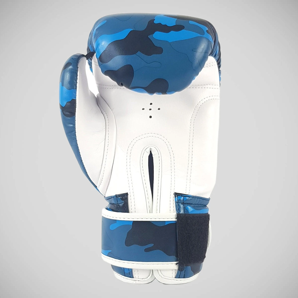 Blue/White Sandee Camo Kids Boxing Gloves - Image 5