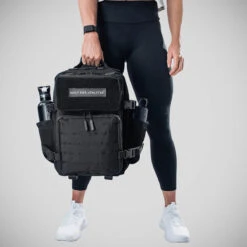 Black Built For Athletes Small Gym Backpack