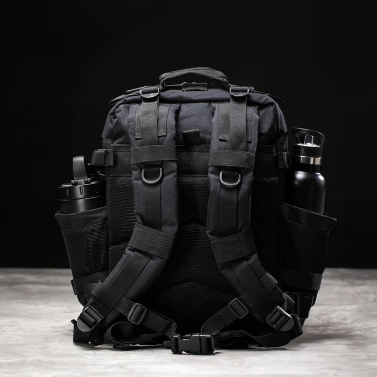 Black/Pink Built For Athletes Small Gym Backpack - Image 6