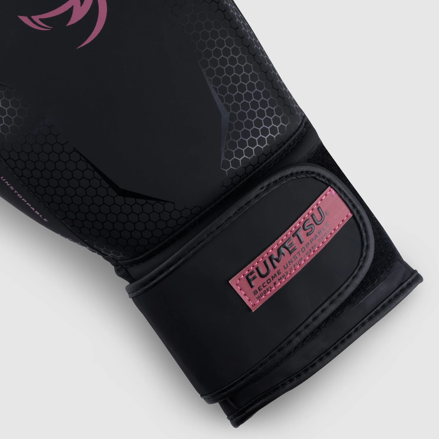 Black/Rose Fumetsu Ghost MK2 Boxing Gloves - Image 5
