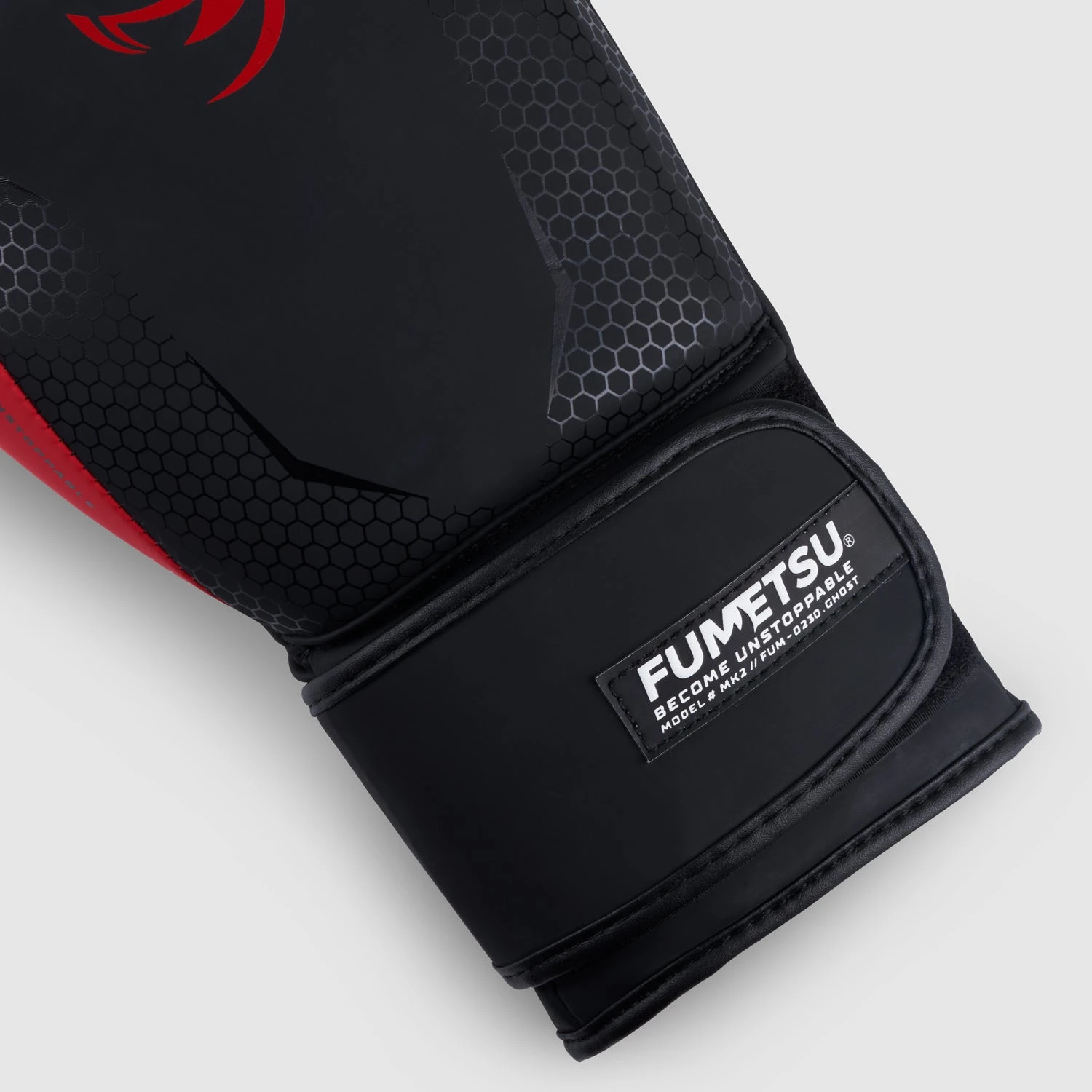 Black/Red Fumetsu Ghost MK2 Boxing Gloves - Image 4