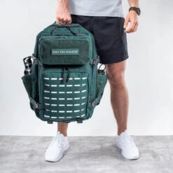 Forest Green Built For Athletes Large Gym Backpack