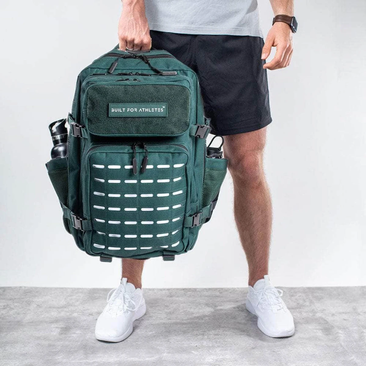 Forest Green Built For Athletes Large Gym Backpack