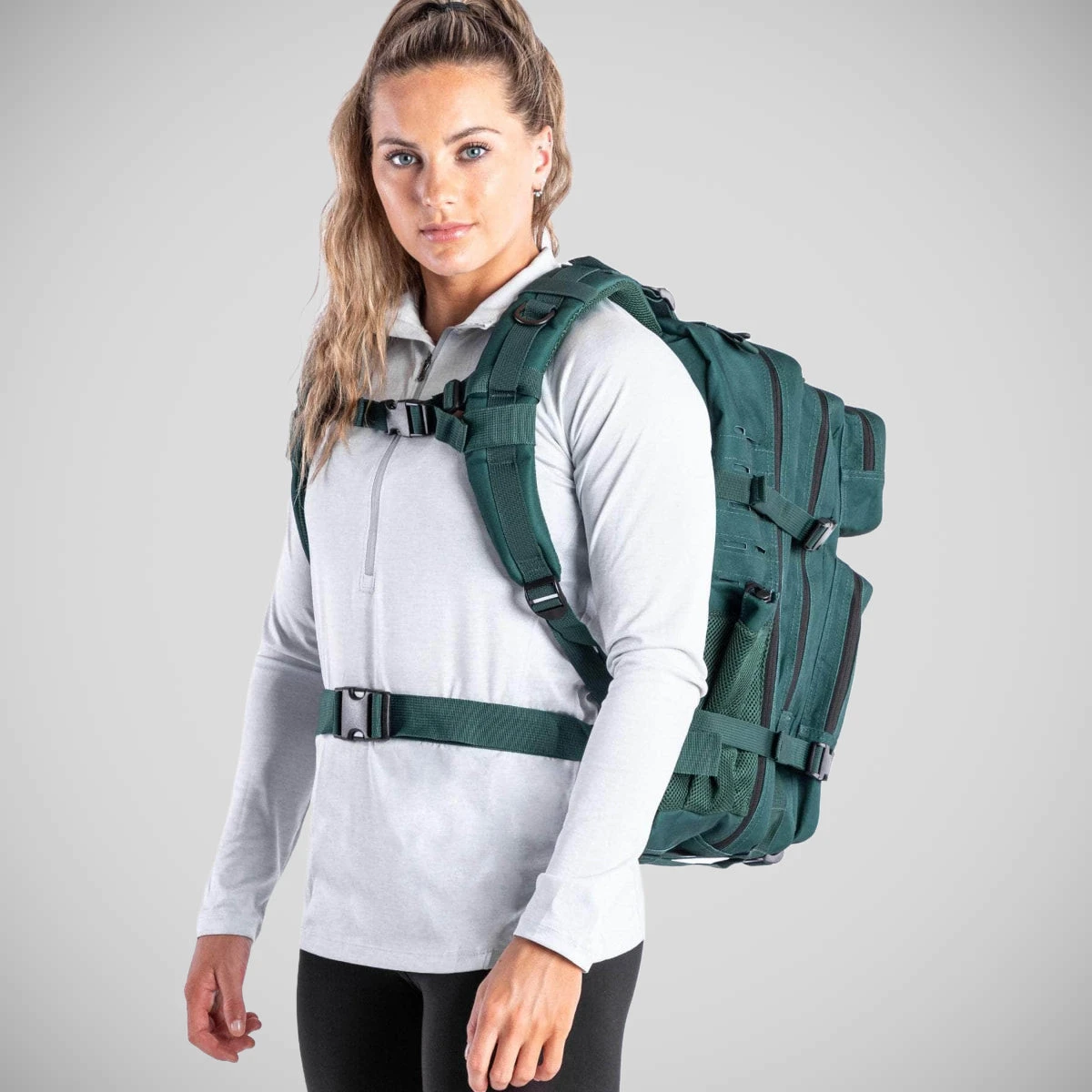 Forest Green Built For Athletes Large Gym Backpack - Image 9