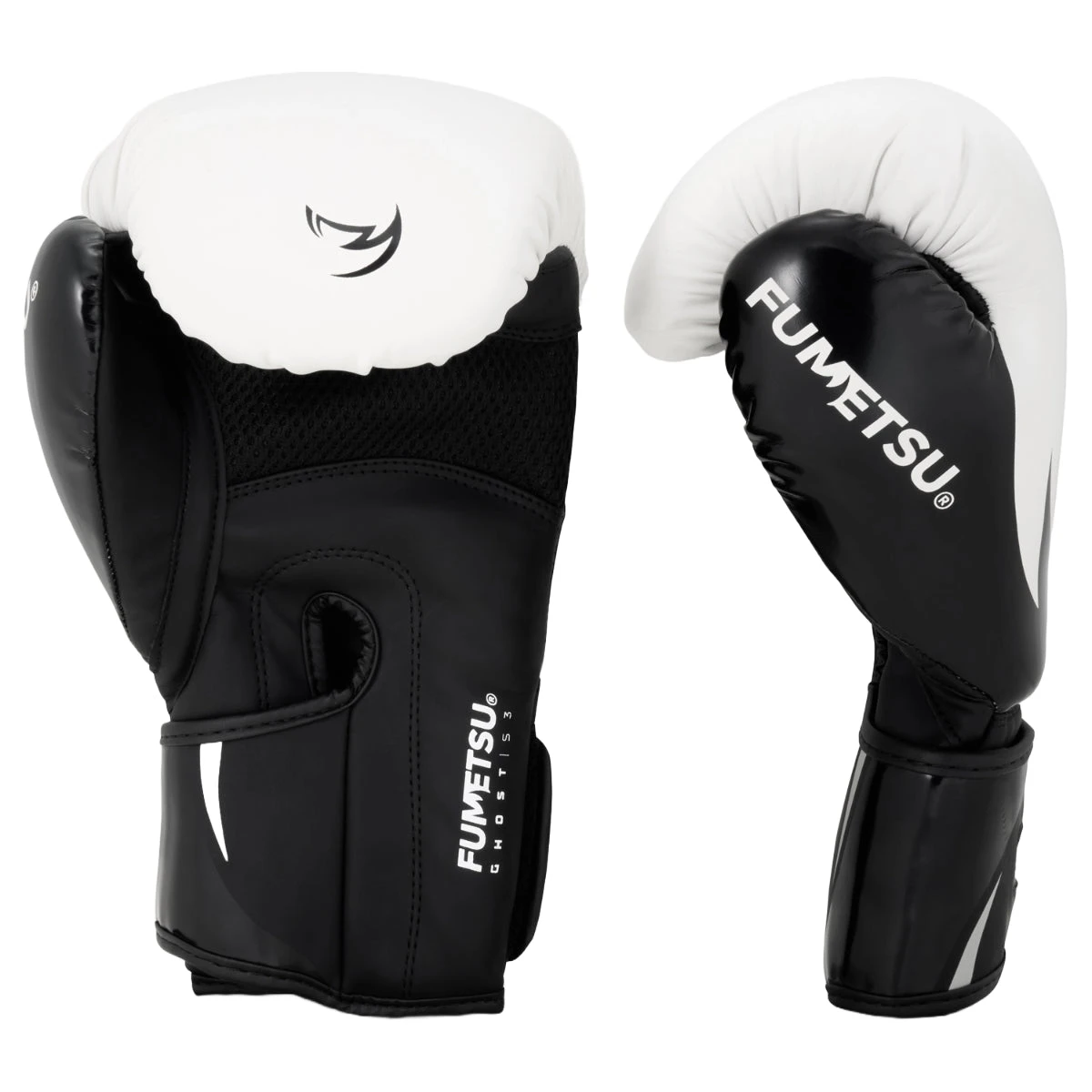 White/Black/Grey Fumetsu Ghost S3 Boxing Gloves - Image 6