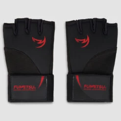 Black/Red Fumetsu Ghost S3 Quick Hand Wraps