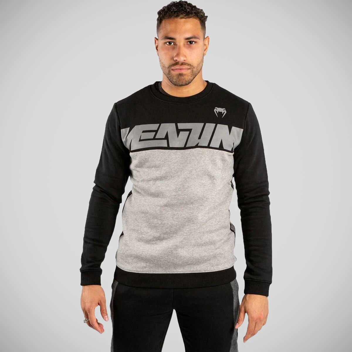 Grey/Black Venum Connect Sweatshirt