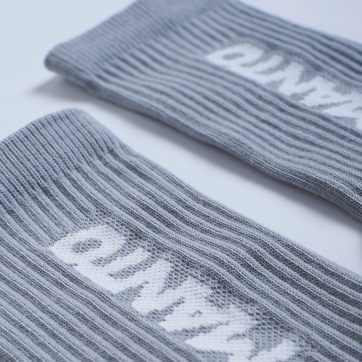 Grey Manto Logotype 23 Socks - Image 2