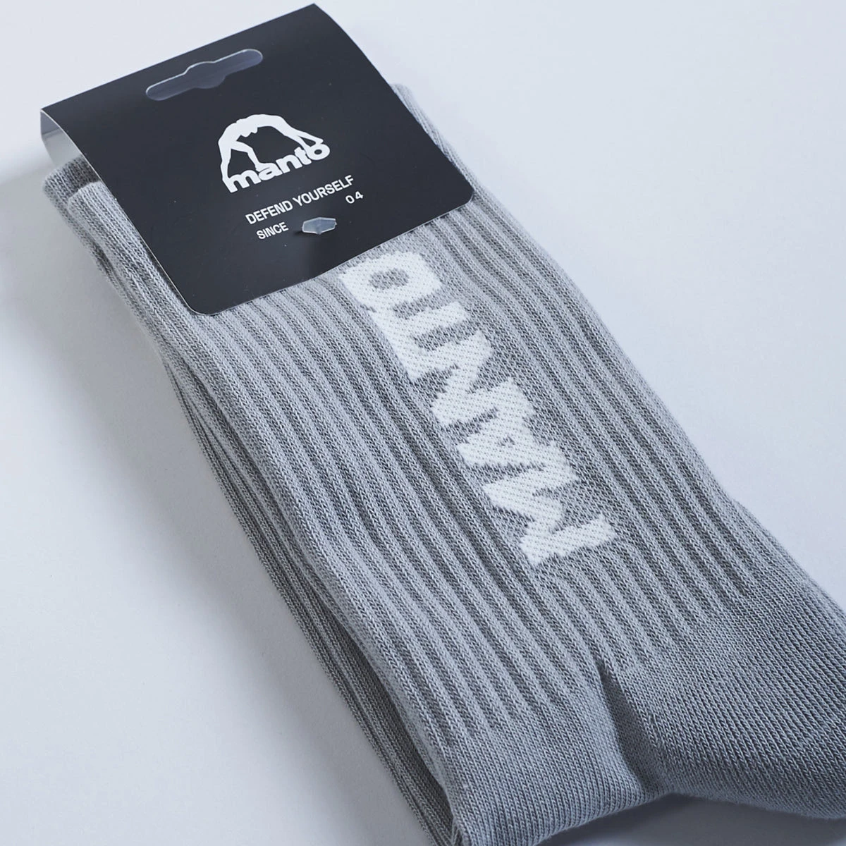 Grey Manto Logotype 23 Socks - Image 3