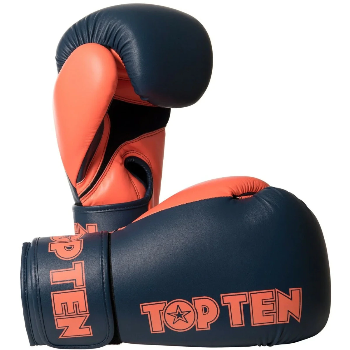 Grey/Orange Top Ten XLP Boxing Gloves - Image 2