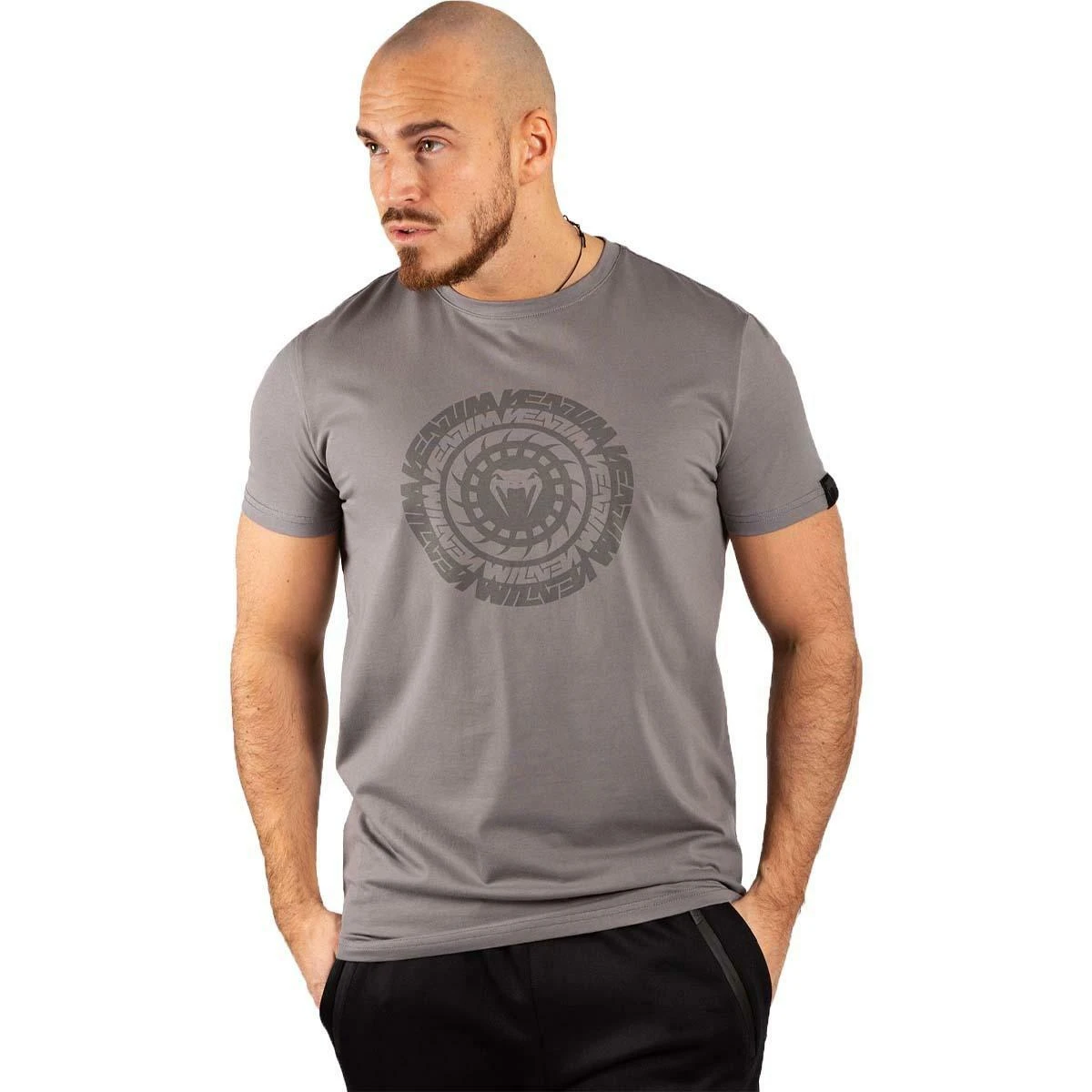 Grey Venum Vortex T-Shirt - Image 6
