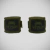 Khaki/Black Venum 2.5m Kontact Boxing Hand Wraps