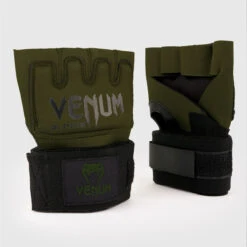 Khaki/Black Venum Kontact Gel Wrap Gloves